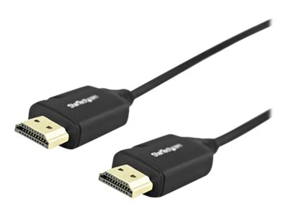 StarTech.com 4K HDMI Kabel 0,5m - Premium High Speed Kabel mit Ethernet - 4K 60Hz - HDMI 2,0 Kabel - HDMI mit Ethernetkabel - HDMI (M)