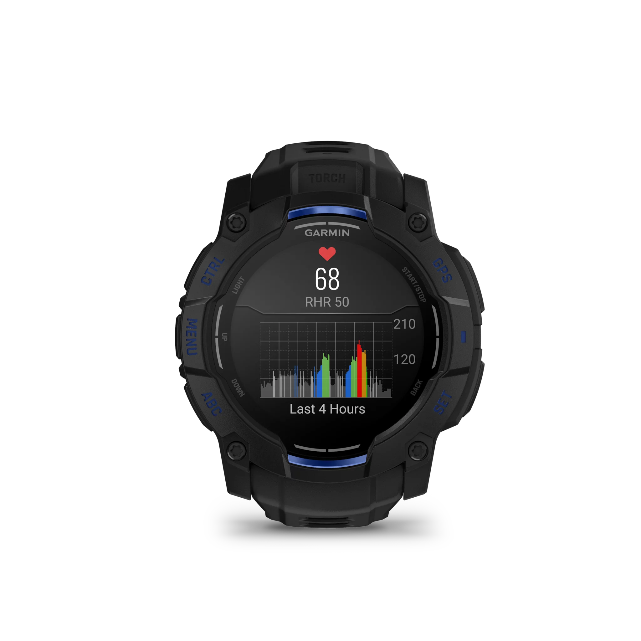 Garmin Instinct 3 AMOLED, 50mm, Schwarz 