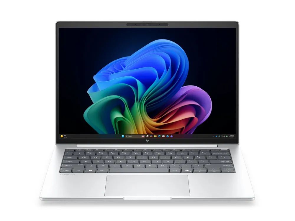 HP EliteBook 8 G2i Notebook Next Gen AI - 169-Grad Drehgelenkdesign - Intel Core Ultra 7 355 / 2.3 GHz - Win 11 Pro - Intel Graphics - 32 GB RAM - 1 TB SSD NVMe - 35.6 cm (14")
