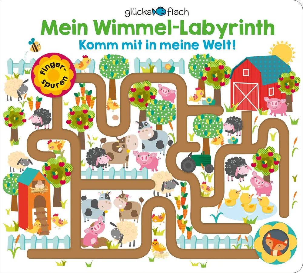 Fischer Sauerländer GmbH Wimmel-Labyrinth Komm mit in meine Welt