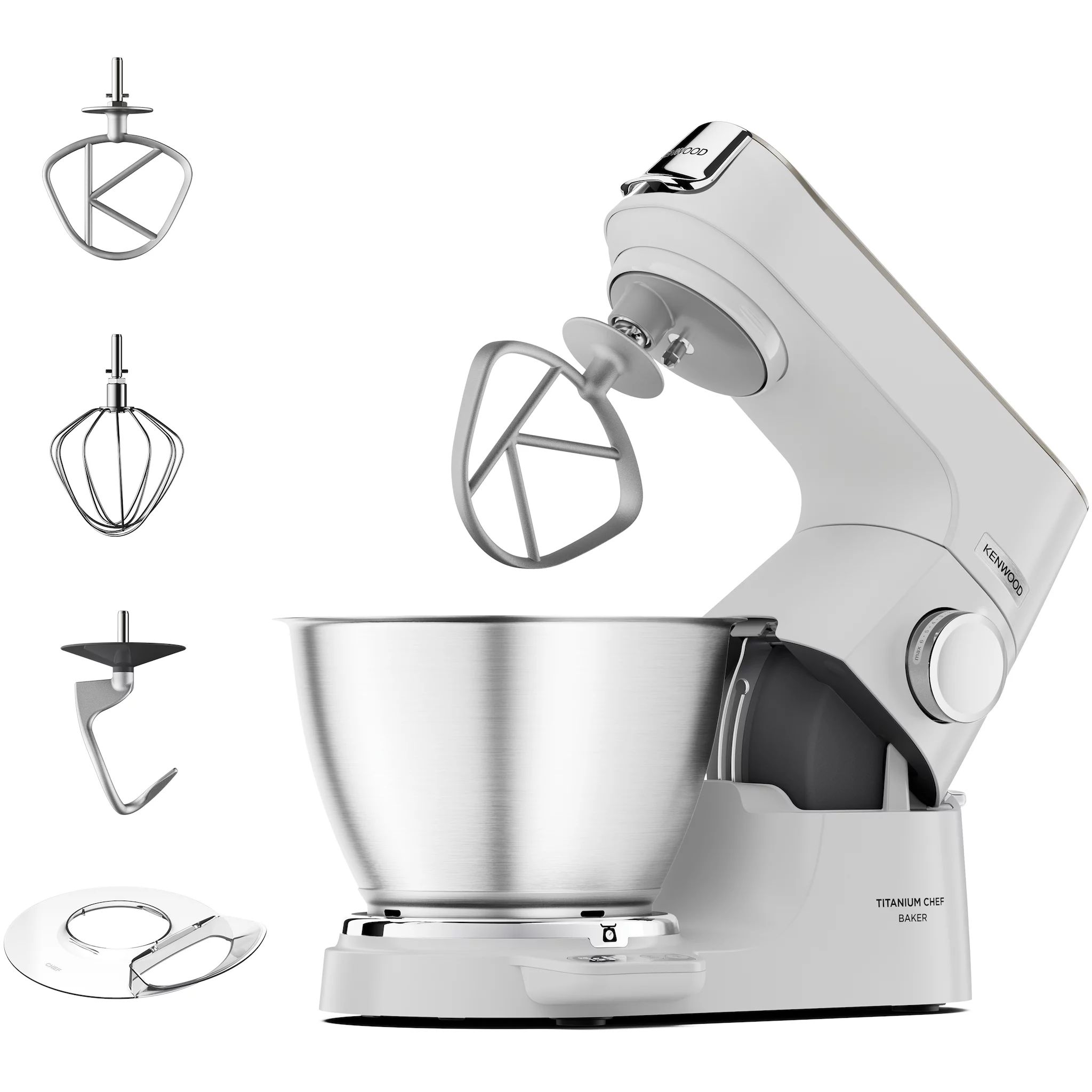 Kenwood Küchenmaschine Titanium Chef Baker KVC65.001.WH