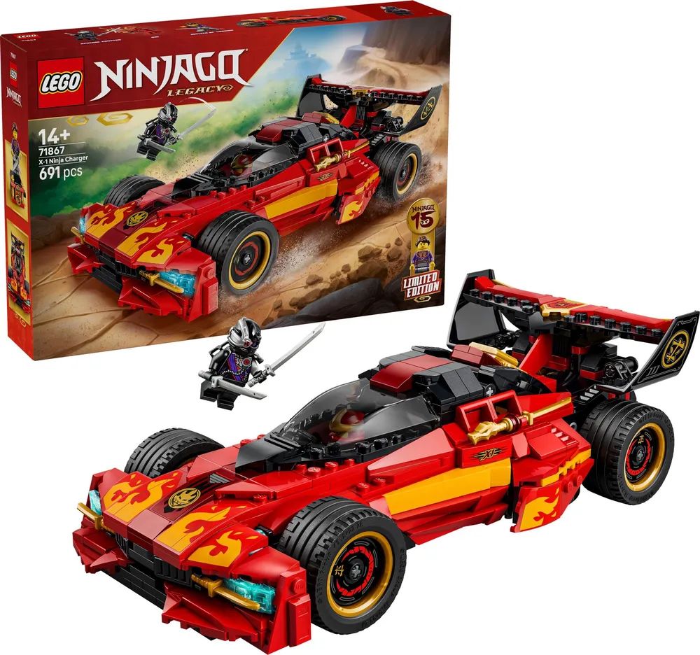 LEGO 71867 - Ninjago - 15-jaehriges Jubiläum X-1 Ninja Supercar