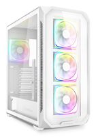 Sharkoon Gehäuse AK5G RGB ATX 1xGlas weiß - Midi/Minitower - ATX