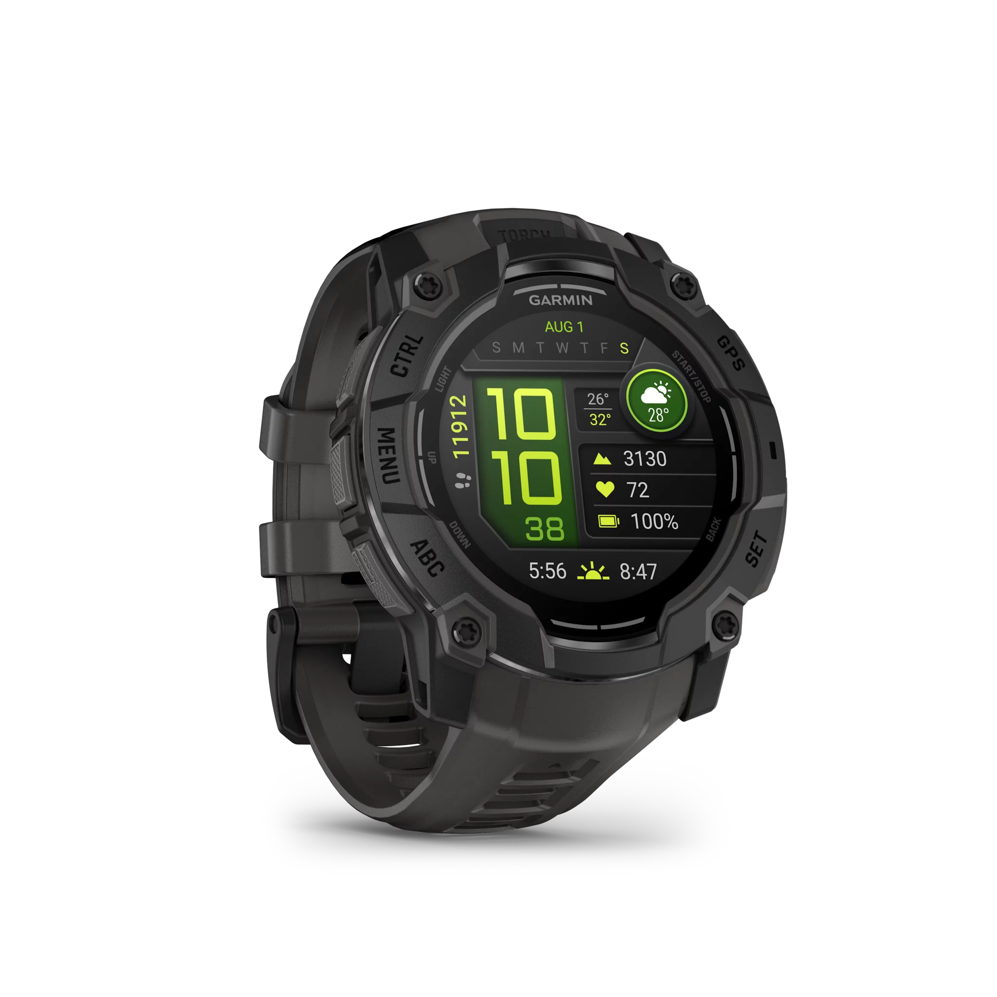 Garmin Instinct 3,50mm, AMOLED Schwarz