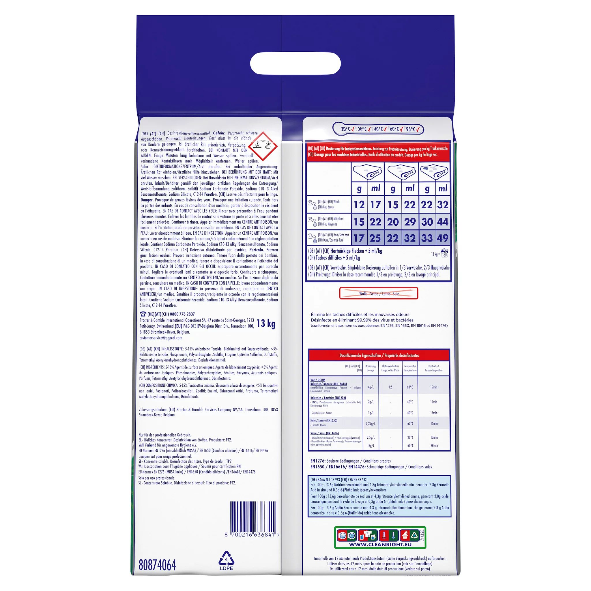 Ariel Professional Formula Pro Plus 13kg