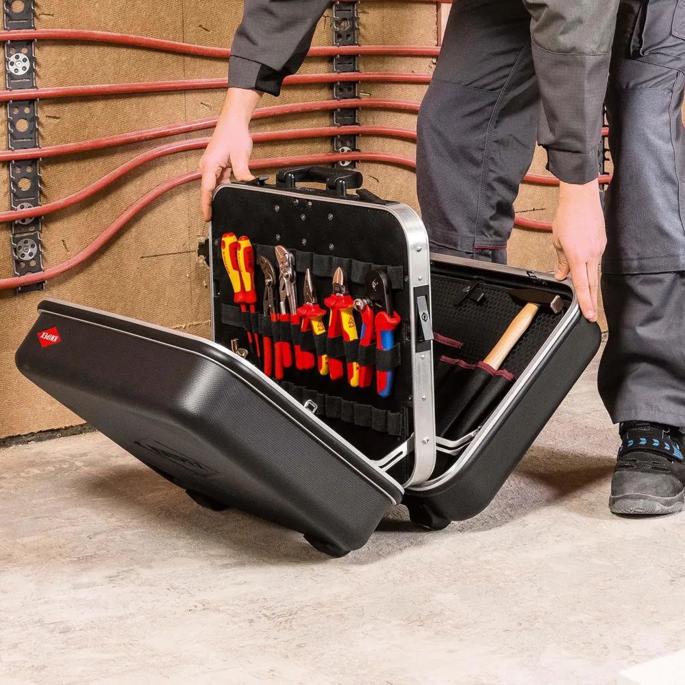 KNIPEX Werkzeugkoffer "BIG Twin" Elektro 66-teilig 290 mm