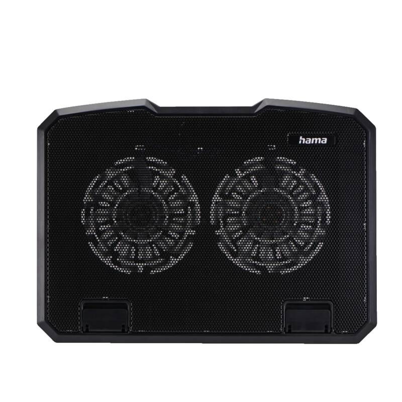Hama 126806 Laptop Kühler Black Metal