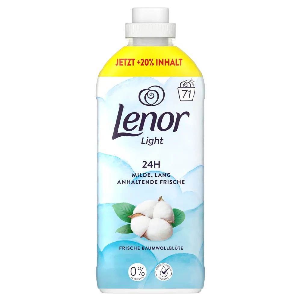 Lenor Light Frische Baumwollblüte Flasche - 1491ml