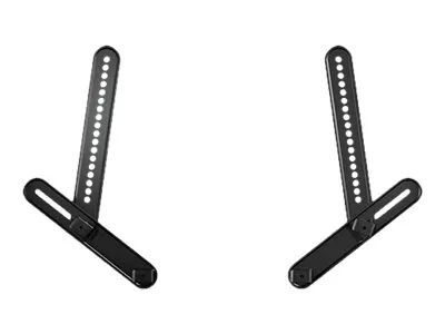 Chief Universal Soundbar Mount Kit - Black - Befestigungskit (2 Montagehalterungen)