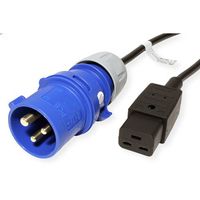 Bachmann Stromkabel - IEC 60309 (S) zu IEC 60320 C19