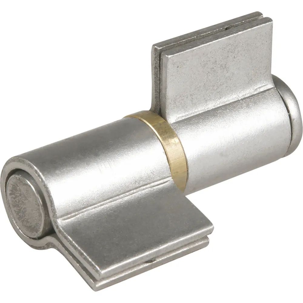 IBFM Anschweißband 2-teilig I-Lappen 404C, Bandh. 90 mm, ø 28 mm, Stahl blank