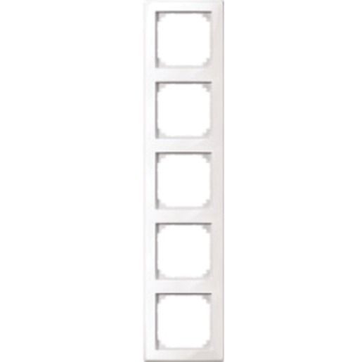 Merten RAHMEN 5-F.M-SMART THERMOPLAST / MERTEN 4785 19 SYS.M PWS GL 478519