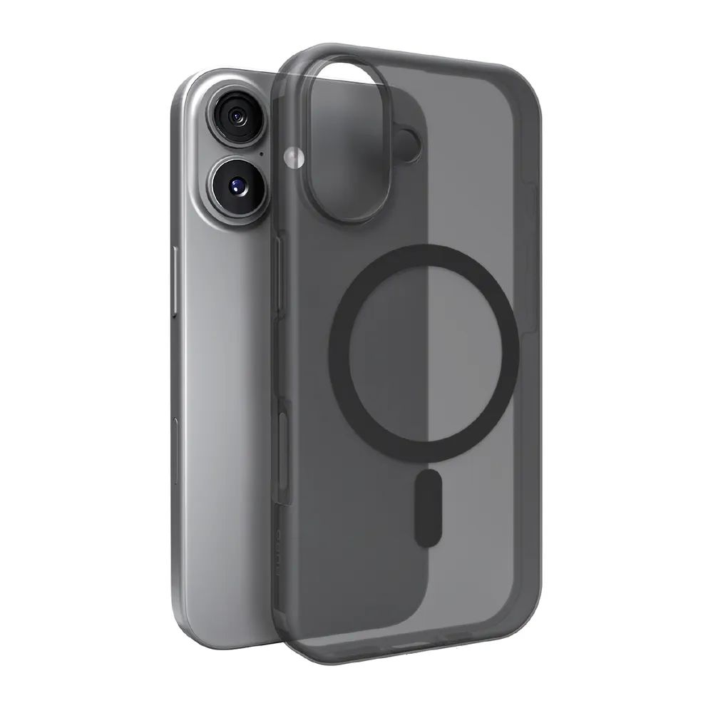 PURO DAYLIGHT MagSafe kompatibles Cover für iPhone 17, schwarz