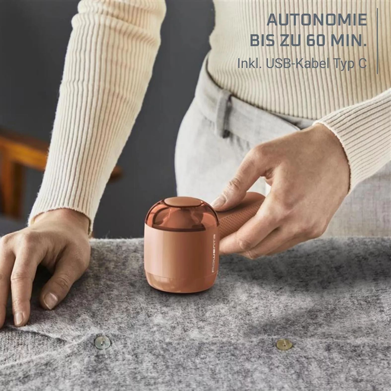 Rowenta JA8001 Fusselentferner Easy Care -Terracotta