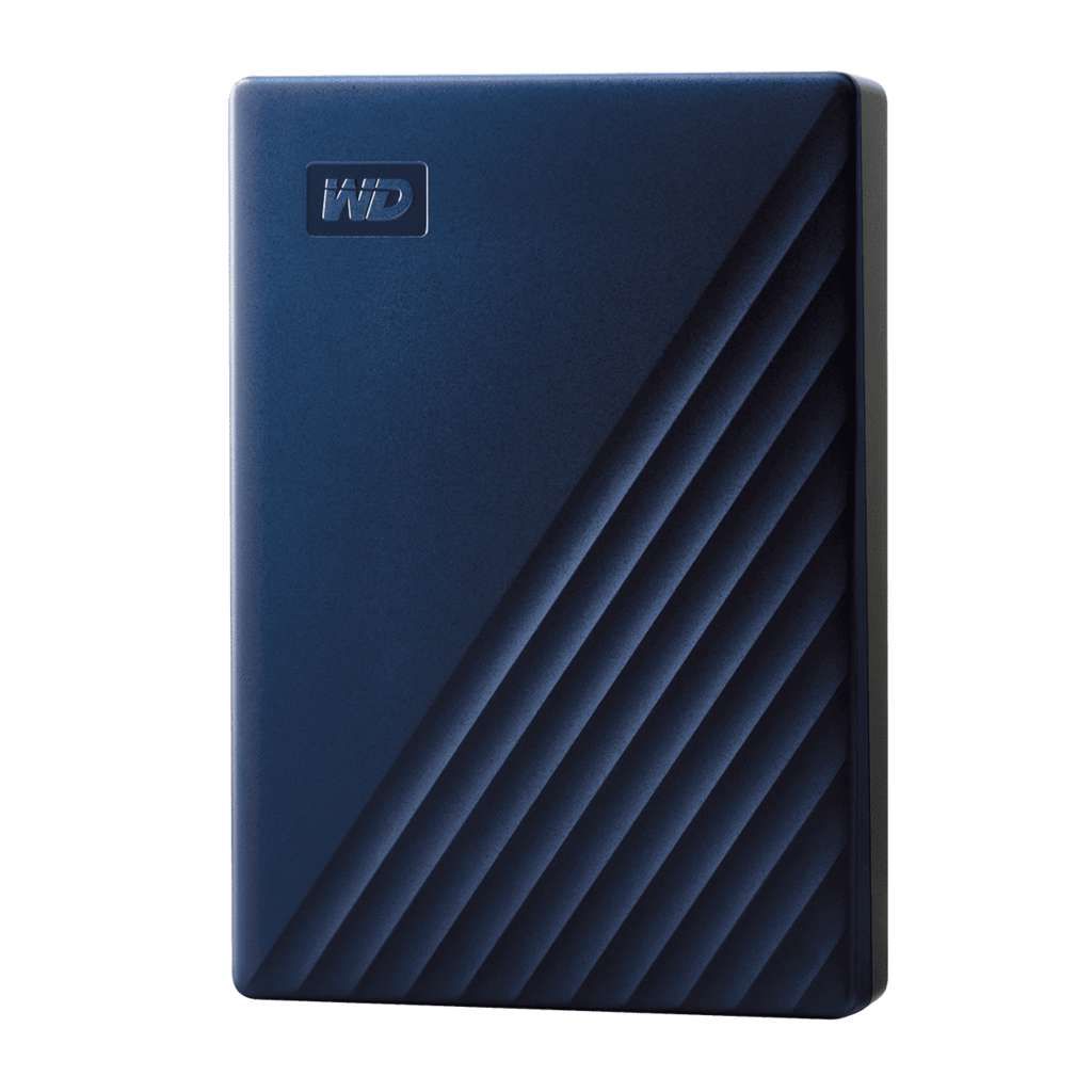 WD My Passport for Mac WDBA2F0040BBL - Festplatte - verschlüsselt - 4 TB - extern (tragbar)