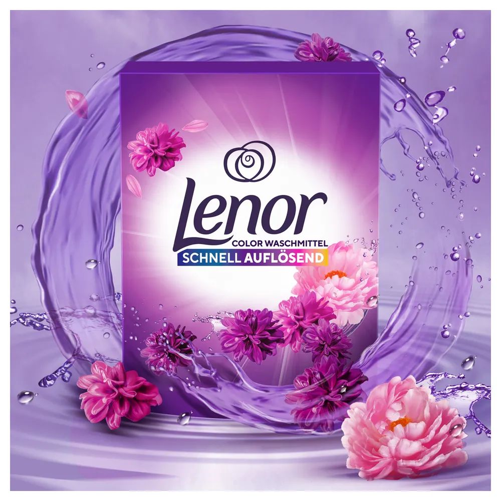Lenor WM Pulver Amethyst & Blütentraum 3.6KG 