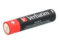 Verbatim Batterie 10 x AAA / LR03 - Alkalisch