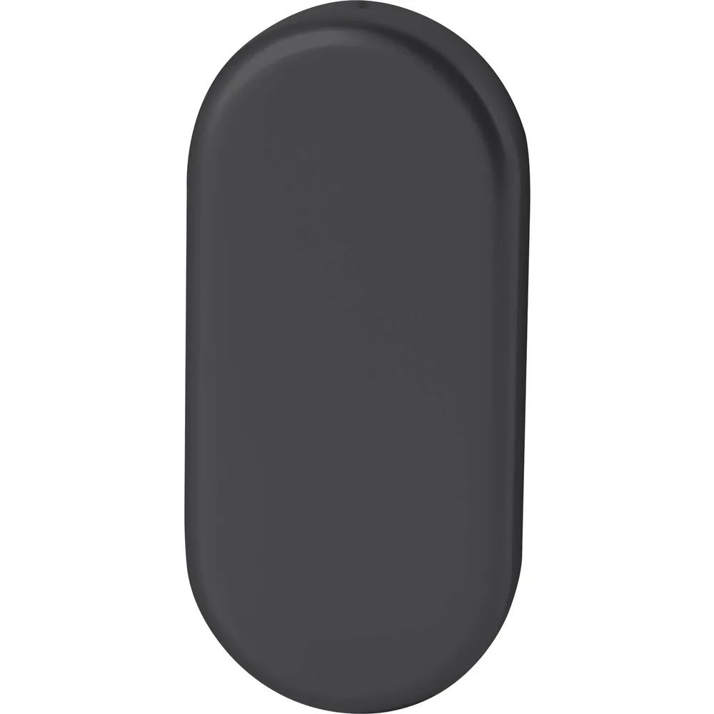 FSB Blindrosette 17 1757 oval, Aluminium schwarz matt