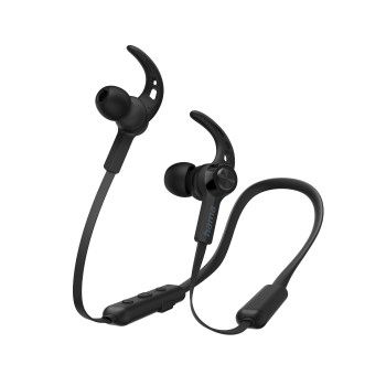 Hama Bluetooth®-Kopfhörer "Freedom Neck III", In-Ear, Mikrofon, Ear-Hook, Schw.