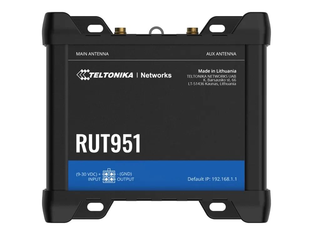 Teltonika RUT951 - Wireless Router - WWAN 3-Port-Switch 2,4 GHz