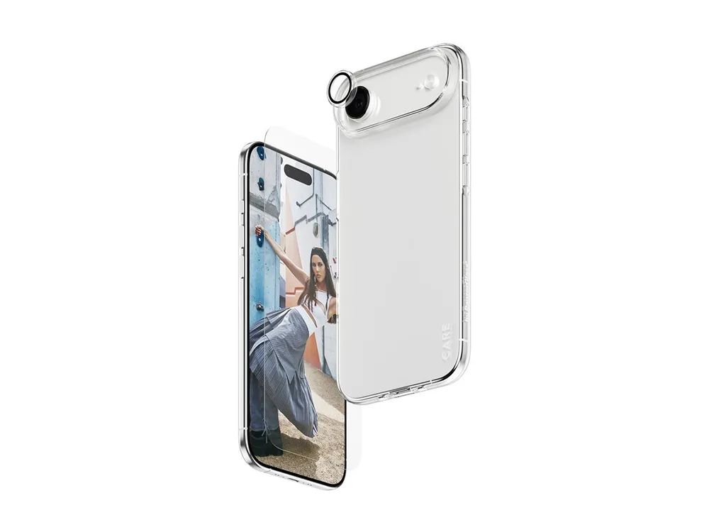 PanzerGlass SAFE. CARE 3-in-1 Fashionable Combo Bundle iPhone 17 Air