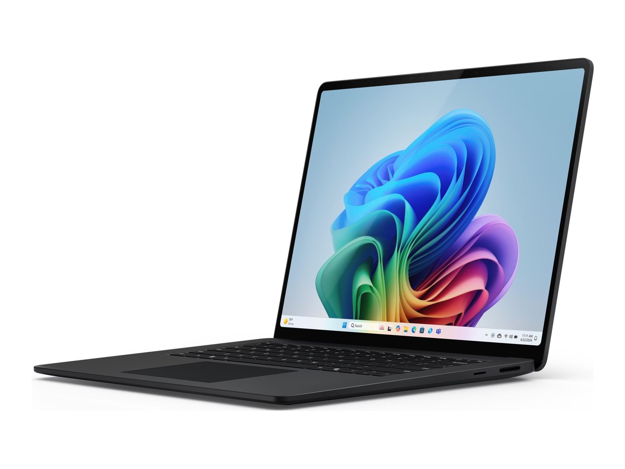 Microsoft Surface Laptop Copilot+ PC for Business - 7th Edition - Snapdragon X Elite X1E-80-100 - Win 11 Pro - Qualcomm Adreno - 16 GB RAM - 1 TB SSD - 38.1 cm (15")