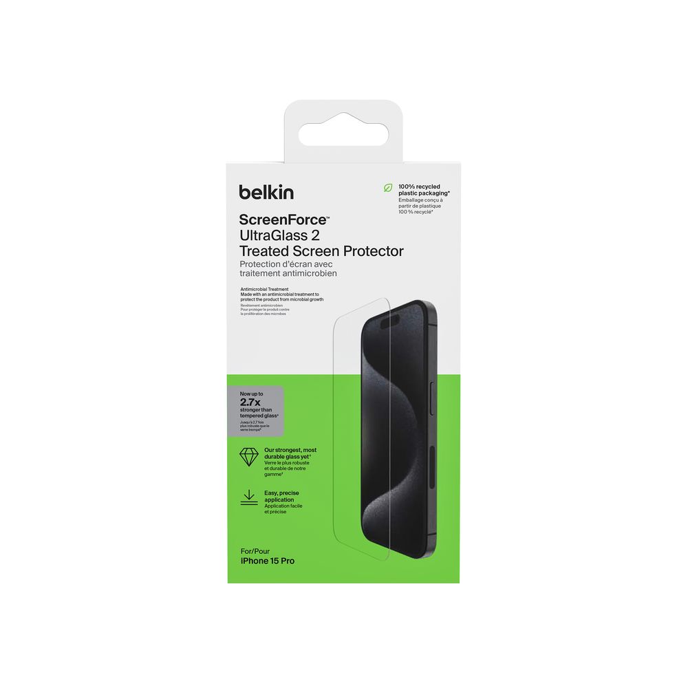 Belkin UltraGlass 2 - Bildschirmschutz für Handy