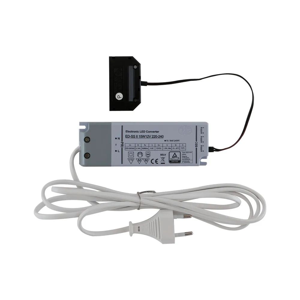 L&S LED-Netzgerät NG37, 12 V/DC, 2 Anschlüsse + 6-fach Verteiler, Leistung 15 W