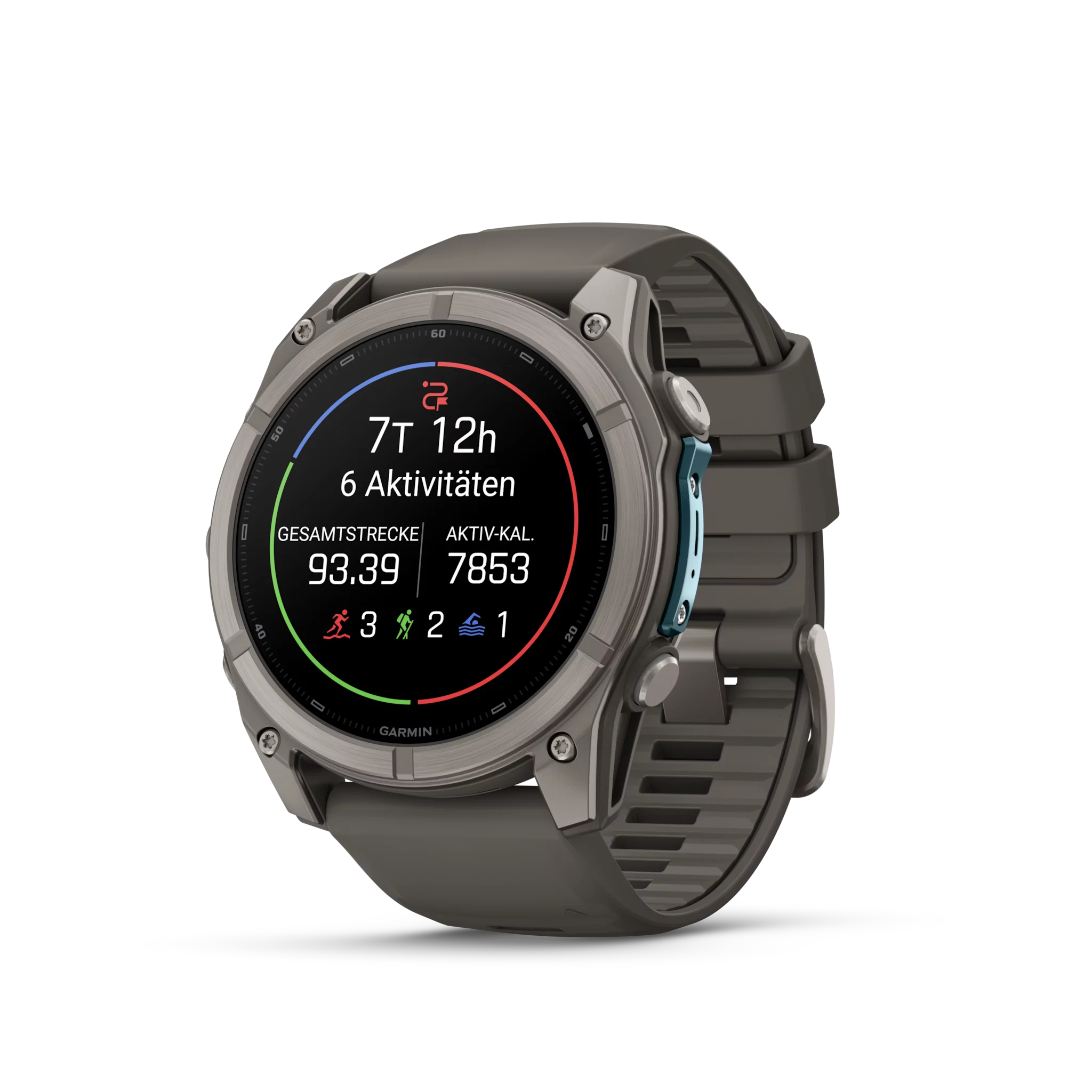 Garmin fēnix 9, 51mm Kieselgrau/Titan