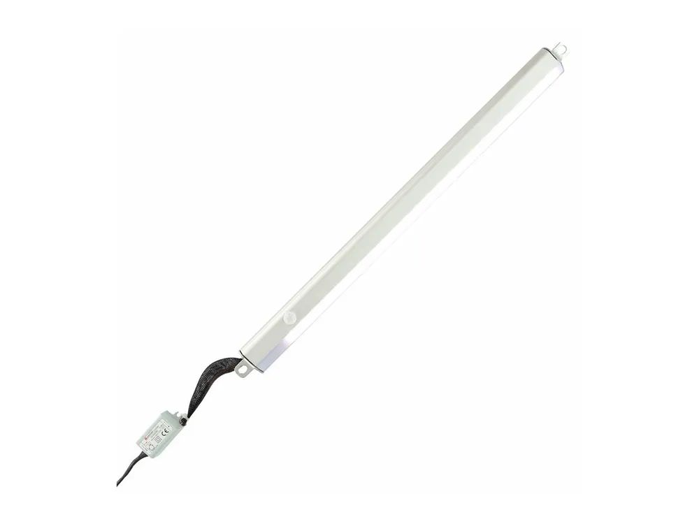 Lanview by Logon - LED-Lichtmodul - automatic movement sensor - RAL 9005 - 1U - 48.3 cm (19")