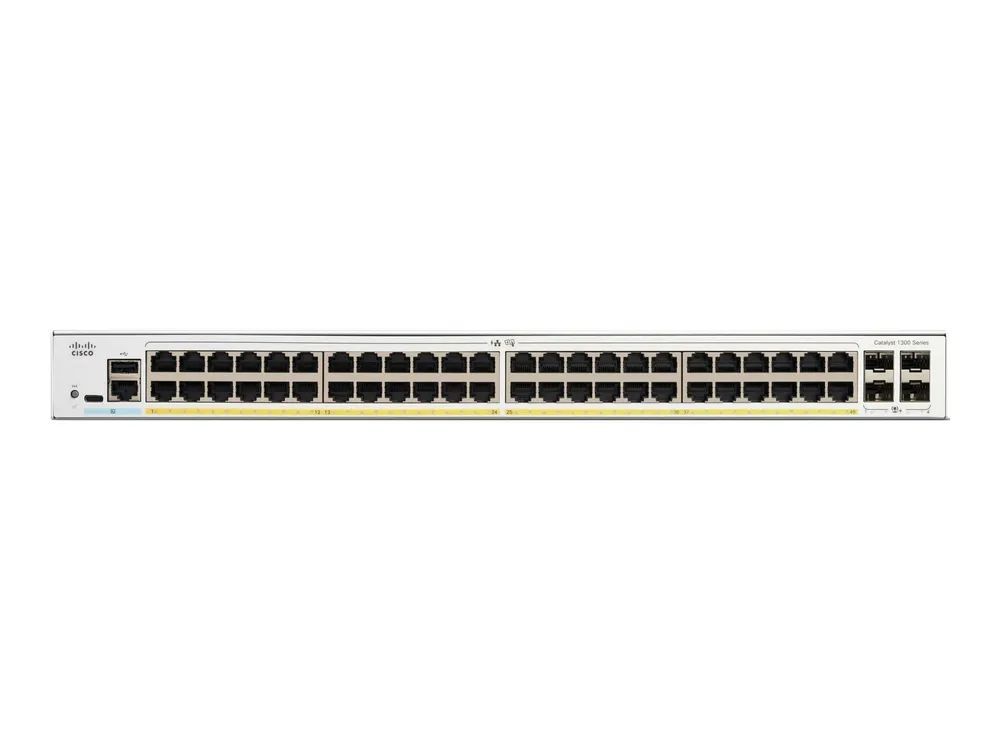 Cisco Catalyst 1300-48FP-4X - Switch - L3 - managed - 48 x 10/100/1000 (PoE+)