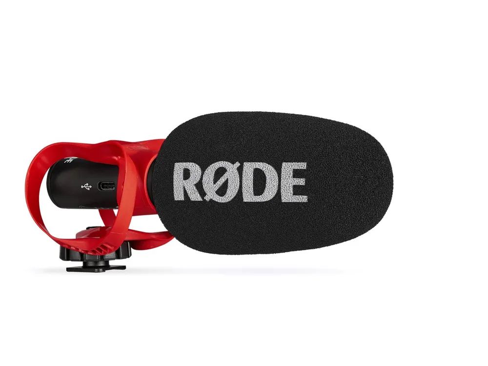 RODE VideoMic GO II Helix schwarz/rot