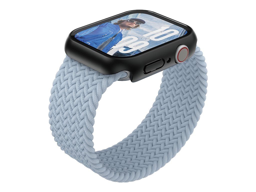 PanzerGlass Snappie - Schutzabdeckung Frontcover für Smartwatch - vollständig, schlank - 100 % recyceltes Polycarbonat, gehärtetes Glas (Mikroriss2023)