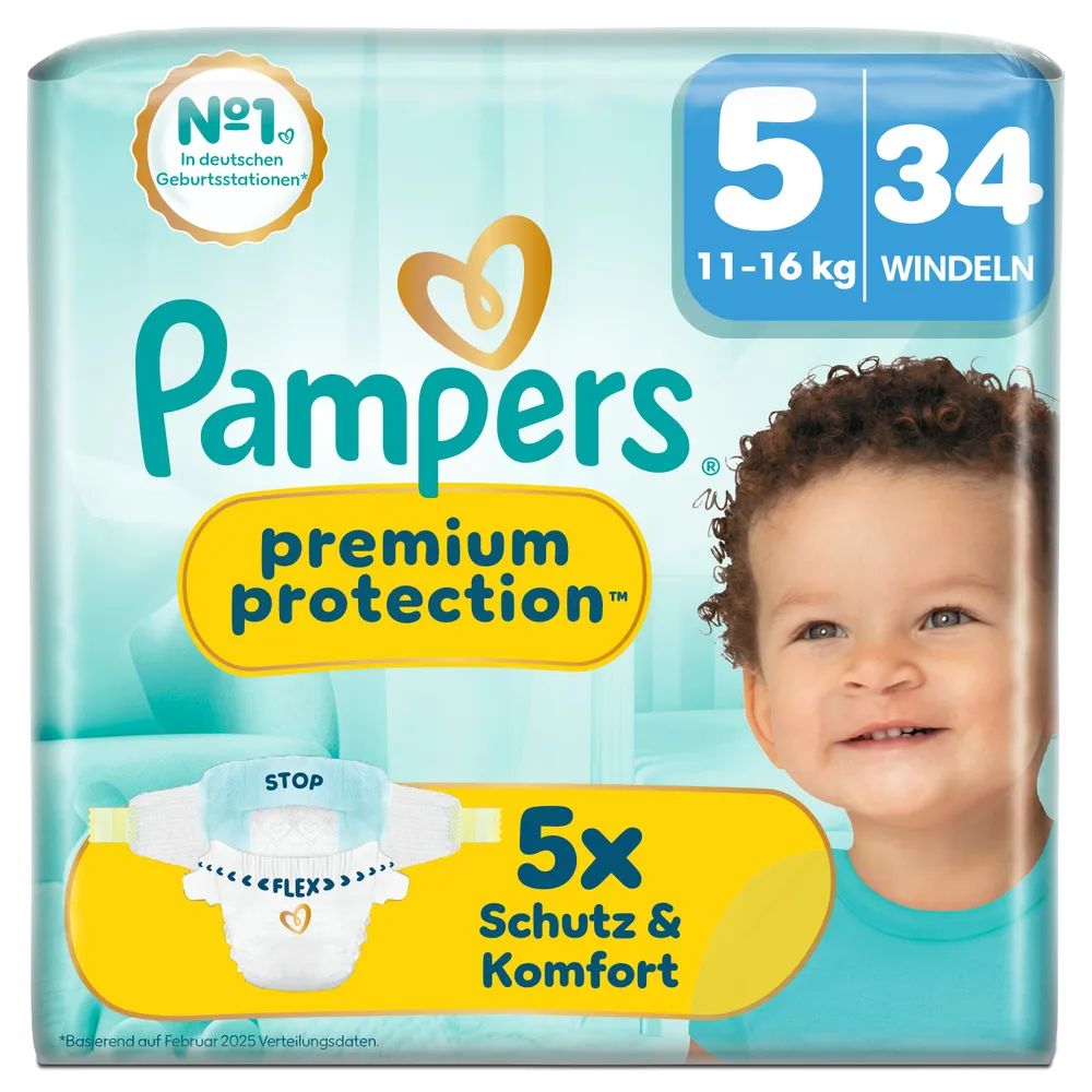 Pampers Premium Protection Gr.5 Junior 11-16kg 