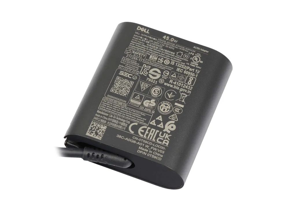 Dell 338Y5 USB-C Netzteil kleine Bauform Small Slim - PC-/Server - PC-/Server Netzteil - 45.000 W
