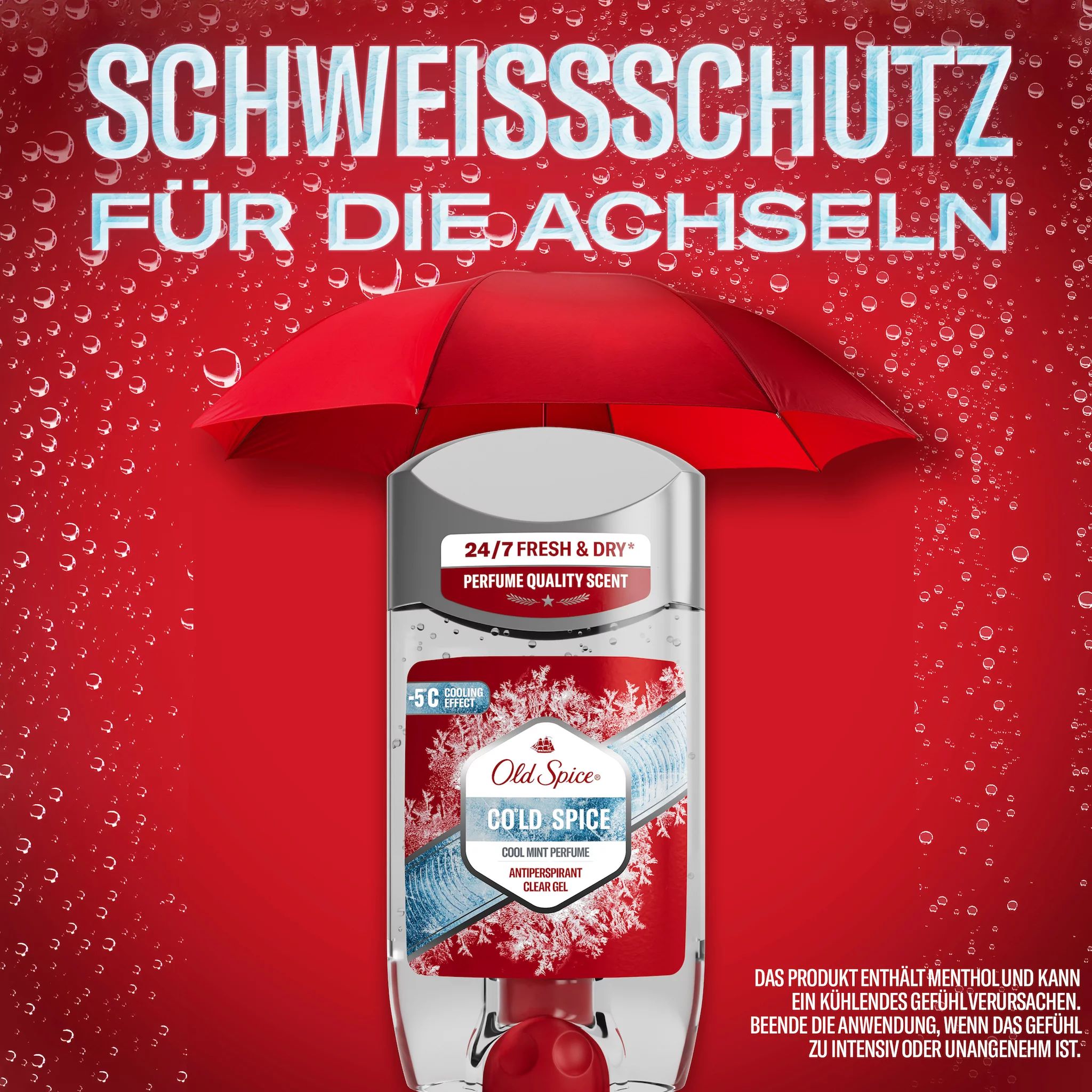 Old Spice Deo Clear Gel Cold Spice
