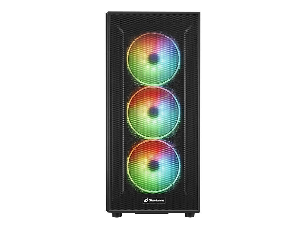 Sharkoon TG6M RGB - Tower - ATX - Seitenteil mit Fenster (gehärtetes Glas)