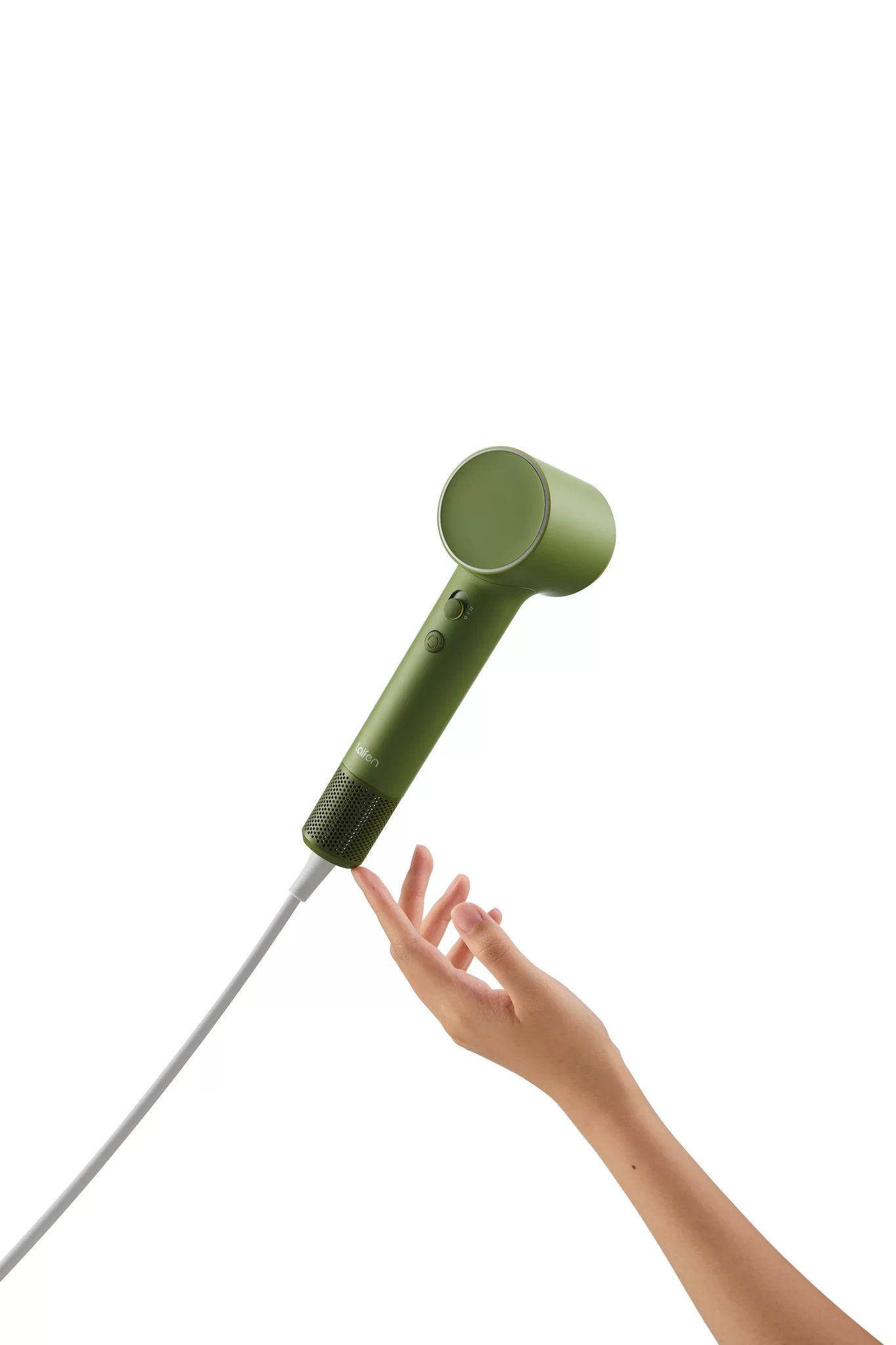 Laifen Air Pro High-Speed Hair Dryer inkl. Aufsätze und Etui - Green