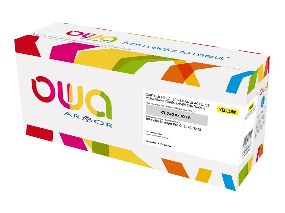 Armor OWA - Gelb - kompatibel - Tonerpatrone (Alternative zu: HP CE742A)