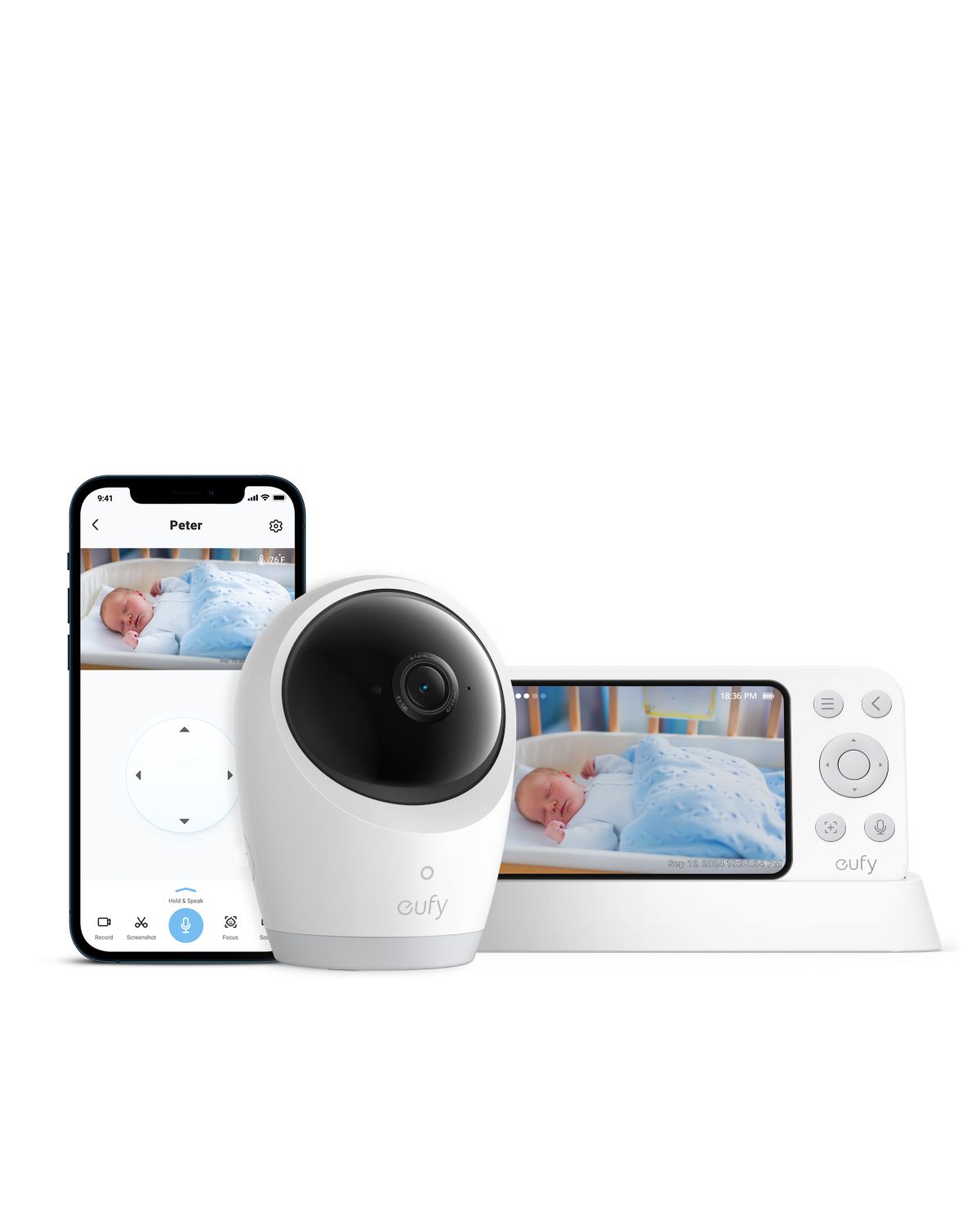 eufy Babyphone mit Kamera E21