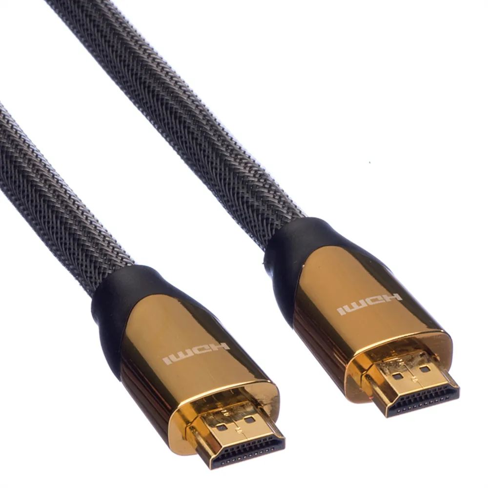 ROLINE 4K PREMIUM HDMI Ultra HD Kabel mit Ethernet, ST/ST, schwarz, 1 m