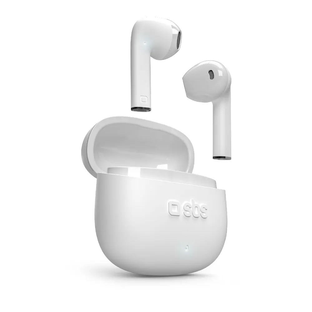 SBS ONE COLOR TrueWireless Headset weiss