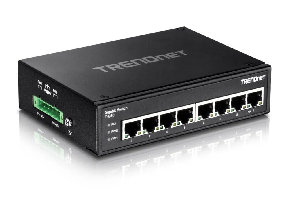 TRENDnet TI-G80 - Switch - unmanaged - 8 x 100/1000/10000