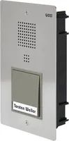 Auerswald TFS-Dialog 311 - Kabelgebunden - IP22 - Edelstahl - 136 mm - 39 mm - 202 mm - Türsprechstelle für Telefonanlagen - 1 Tasten