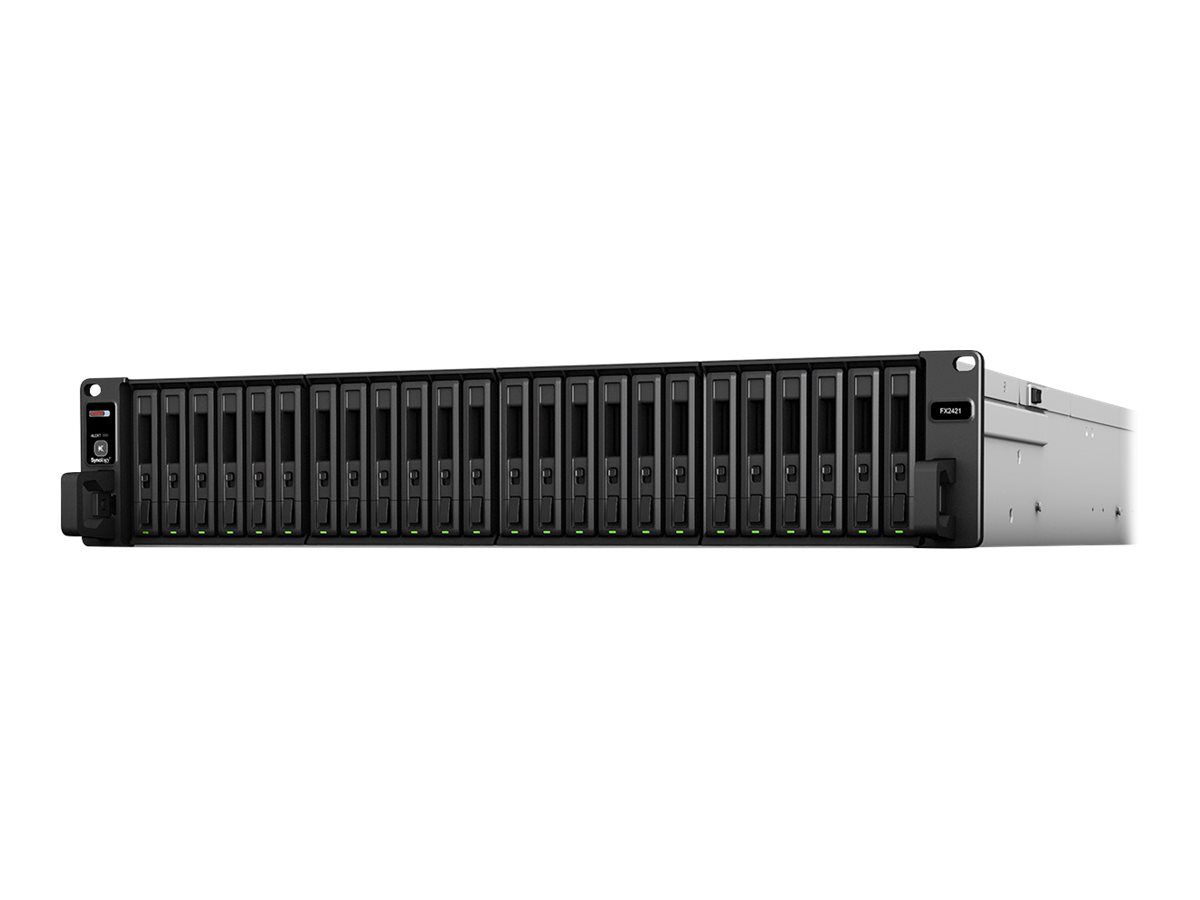 Synology FlashStation FX2421 Expansion Unit - Speichergehäuse - 24 Schächte (SATA-600 / SAS)