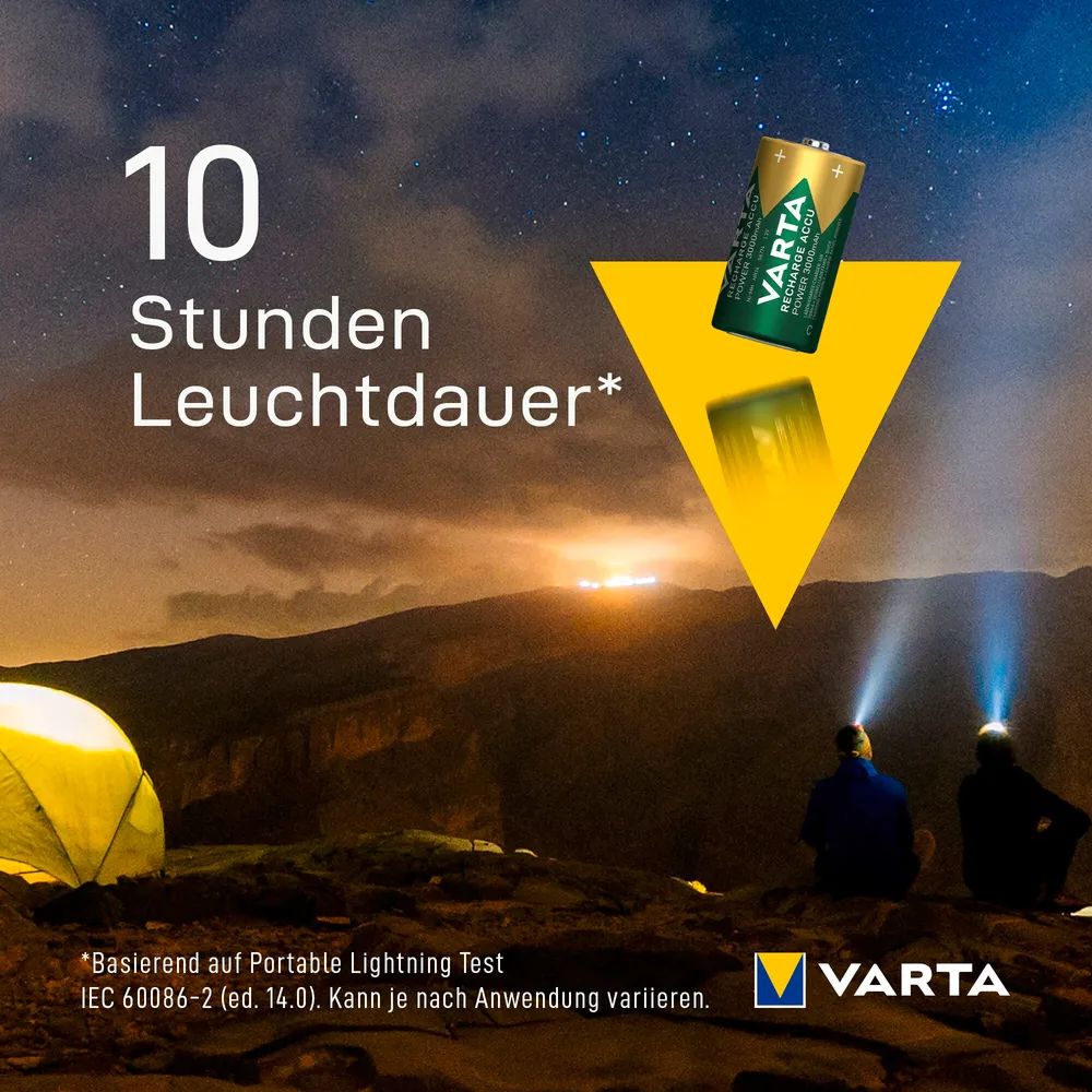 VARTA RECHARGE ACCU Power C 3000mAh Blister 2