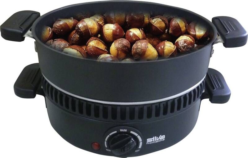 Silva Multiröster PK-M800 Maroniofen mit Wendegrillplatte