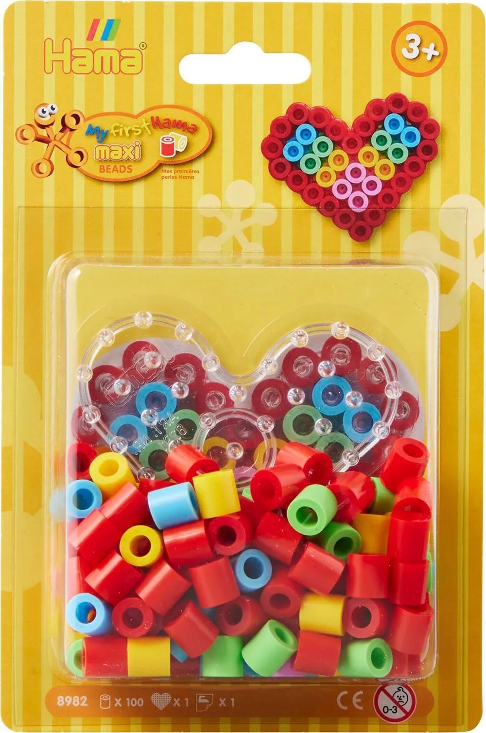 Malte Haaning Plastic A/S HAMA Kleiner Maxi-Blister Herz