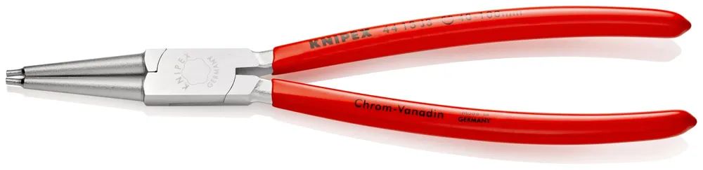 KNIPEX Sicherungsringzange für Innenringe in Bohrungen mit Kunststoff überzogen verchromt 225 mm