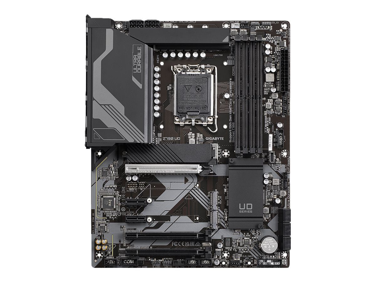 Gigabyte Z790 D AX - 1.0 - Motherboard - ATX - LGA1700-Sockel - Z790 Chipsatz - USB-C 3.2 Gen2, USB-C 3.2 Gen 1, USB 3.2 Gen 2, USB 3.2 Gen 1 - 2.5 Gigabit LAN, Wi-Fi 6, Bluetooth - Onboard-Grafik (CPU erforderlich)